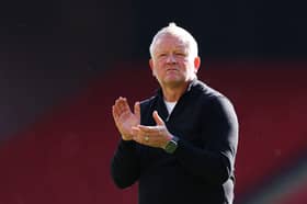 Sheffield United manager Chris Wilder