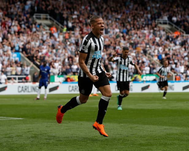 Former Newcastle United striker Dwight Gayle