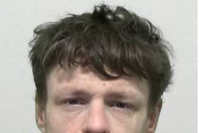 Serial thief Kier Ruffell crept into the woman's home in South Shields, South Tyneside, in April .