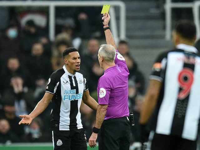 Newcastle midfielder Isaac Hayden. 