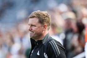 Newcastle United head coach Eddie Howe. 