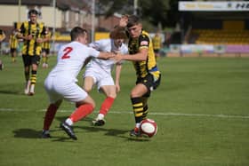 Hebburn Town faced Blyth Spartans in pre-season (Photo Tyler Lopes)