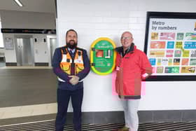 A defibrillator has been installed by Nexus at the South Shields Transport Interchange. The life-saving device has also been registered on the National Defibrillator Network.