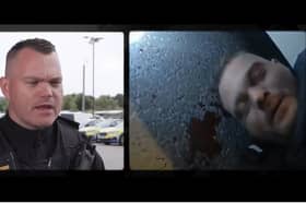 At one point his distraught colleagues thought PC Ashley Aspinall might die at the scene