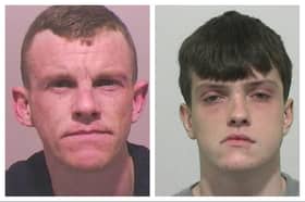 Reece Greenwood (left) and Riley Adey (right)