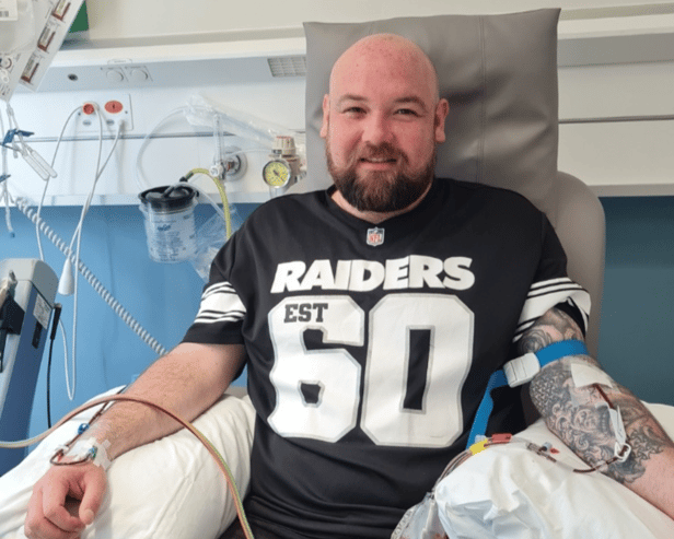 Paul Hunter, from South Shields, has helped give a stranger a second chance at life through stem cell donation.