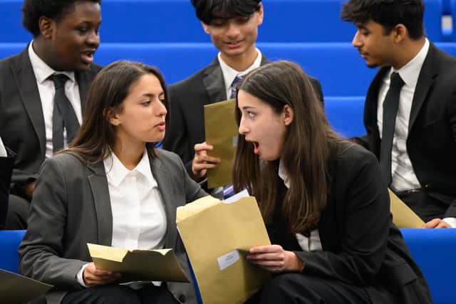 Grade boundaries are calculated after examiners see how well students did (Photo: Leon Neal/Getty Images)