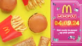 McDonald’s: Monopoly set to return with full prize list revealed - including £100K cash prize (Photo: McDonald's / Adobe Stock)