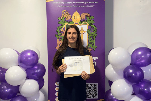 Sophie Scott is off to Newcastle University to study psychology after achieving two As and one B.