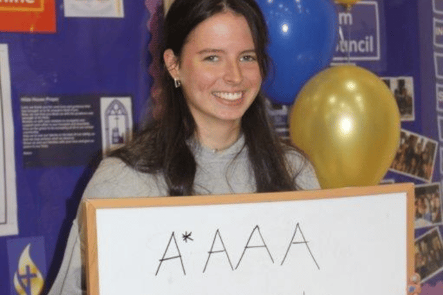 Rebecca Robinson is off to Durham University to study physics.