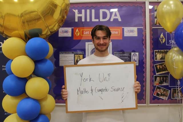 Ross Smith has secured a place at York University.