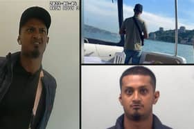 Drugs line boss Shazad Miah is arrested at Luton Airport.