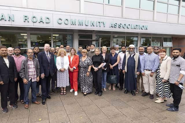 Community leaders have joined forces in South Shields to show strength and unity following recent unrest across the North East and wider country.