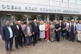 Community leaders have joined forces in South Shields to show strength and unity following recent unrest across the North East and wider country.