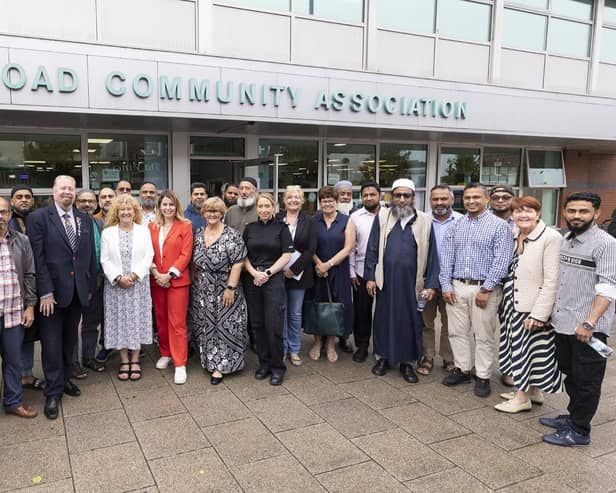 Community leaders have joined forces in South Shields to show strength and unity following recent unrest across the North East and wider country.