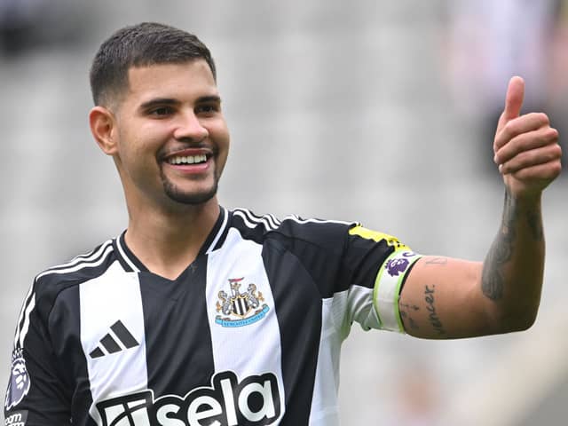Newcastle United midfielder Bruno Guimaraes