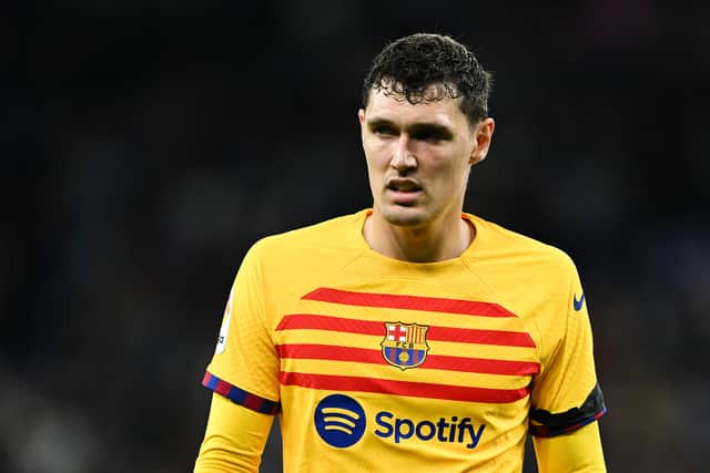 Barcelona defender Andreas Christensen won the Champions League with Chelsea in 2021