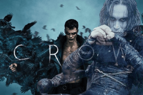 Bill Skarsgård has very big boots to fill, as he takes on the role made famous by the late Brandon Lee (right) with the "modern reimagining" of "The Crow," out in UK cinemas later this week.