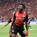 Edmond Tapsoba of Bayer 04 Leverkusen