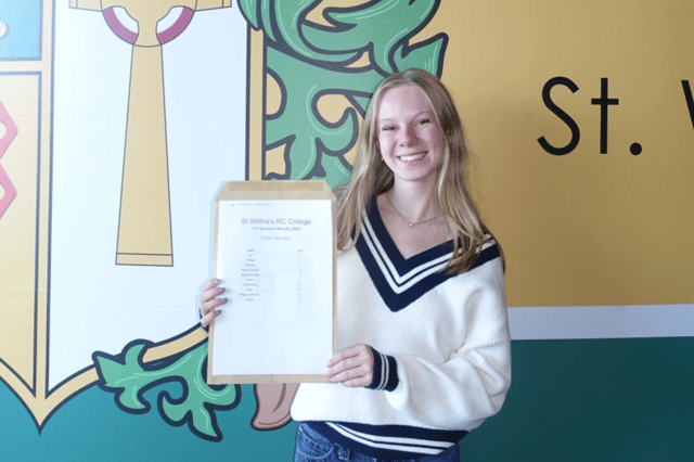 Chloe Warnock said she was "delighted" with her results.