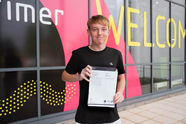 It was a "positive" round of GCSE results for Mortimer Community College.