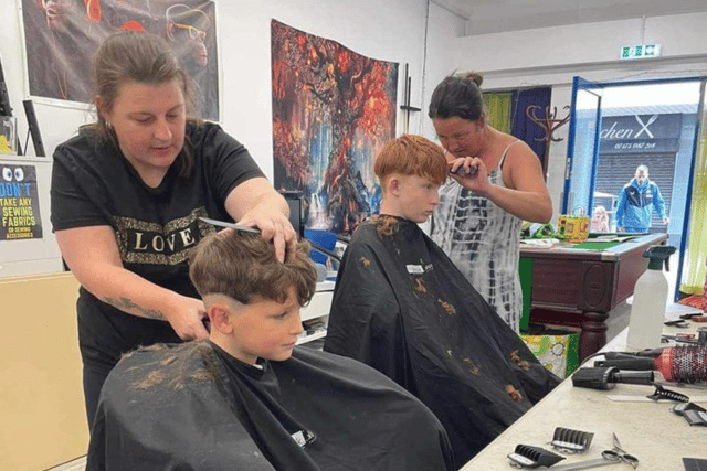 Fifty South Tyneside children have received free 'back to school' haircuts.