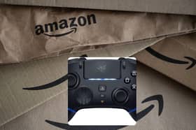Amazon shoppers can save over £100 on a PS5 controller. Photo: Getty Images/ Amazon