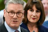 Rachel Reeves listens to Keir Starmer on the Labour general election campaign trail in May (Photo: JUSTIN TALLIS/AFP via Getty Images)
