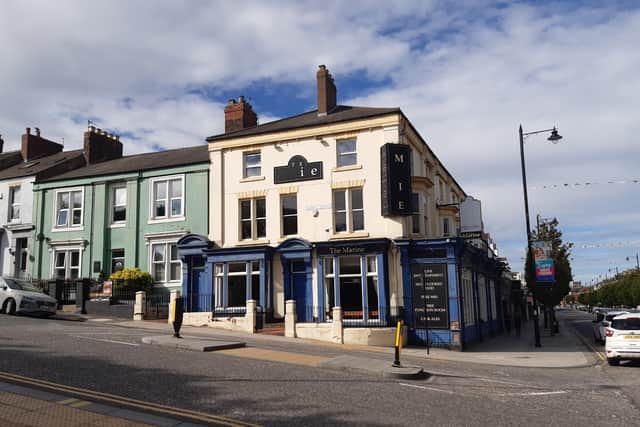 The Marine pub, in South Shields.
