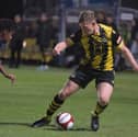 Hebburn Town defender Aidan Heywood (photo Tyler Lopes)