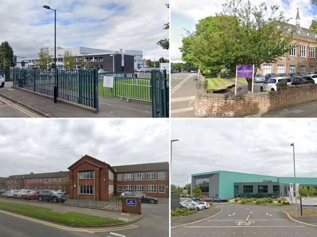 A selection of some of the North East's best performing sixth form schools (Image: National World/Google)
