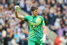 Newcastle United goalkeeper Nick Pope