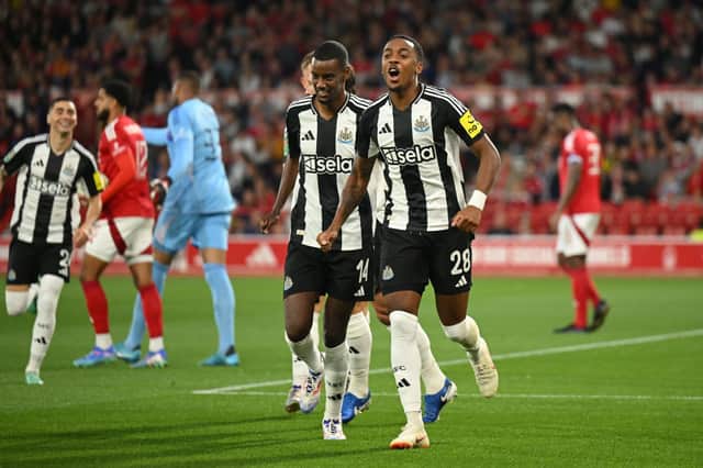 Joe Willock scored against Nottingham Forest on his previous start for Newcastle. 