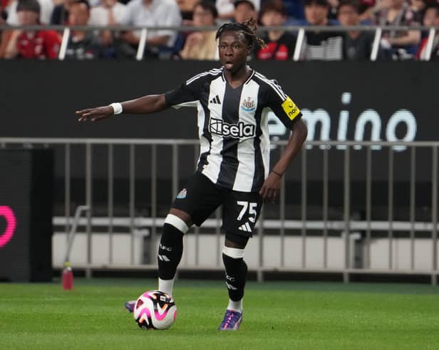 Newcastle United winger Trevan Sanusi