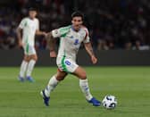 Newcastle United midfielder in action for Italy