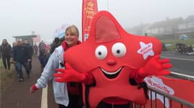 Action for Children at the Great North Run 2024.
