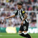 Newcastle United midfielder Jamie Miley