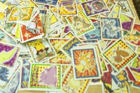 Pokemon stickers which were all the rage in 2000.