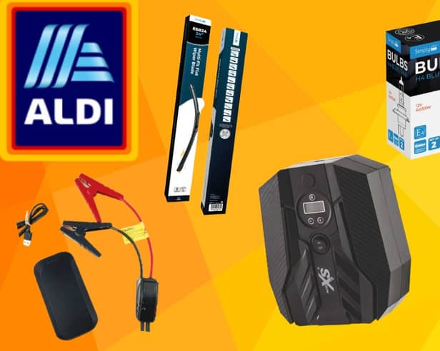 Aldi's Motor and Travel event has plenty to choose from to help getting your car ready for the colder weather