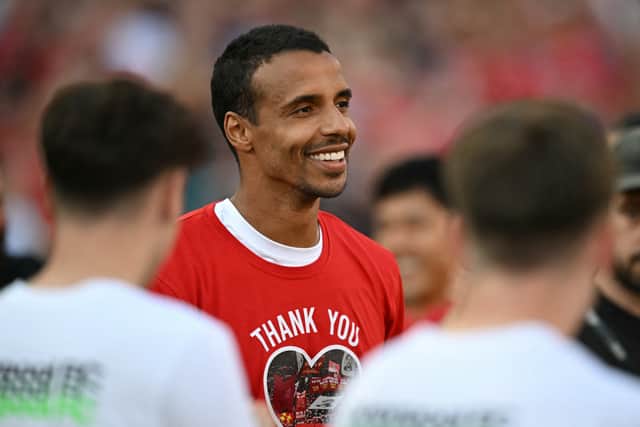 Joel Matip left Liverpool at the end of last season. (Photo by PAUL ELLIS/AFP via Getty Images)