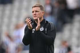 Newcastle United head coach Eddie Howe