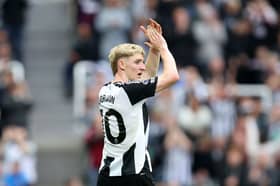 Newcastle United winger Anthony Gordon 