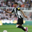 Newcastle United midfielder Jamie Miley