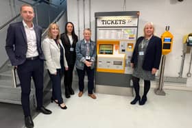 Pictured are: Steven Welsh, Candidate Engagement Manager Zenith Training, Beckie Docherty, Marketing Manager Zenith Training, Gillian Dickinson Employer Adviser at DWP South Shields Job Centre, Head of Learning at Nexus Maureen Askew and Metro Station Delivery Manager Lynne Dickinson.