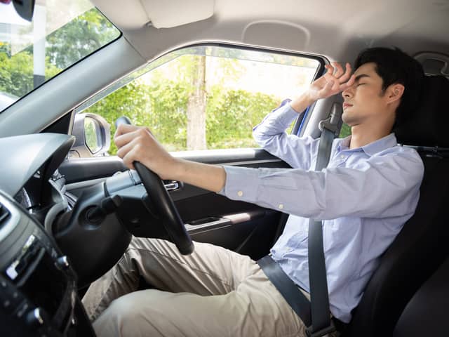 A poll of 2,000 motorists found a whopping 86 per cent have been in control of a vehicle while tired at some point