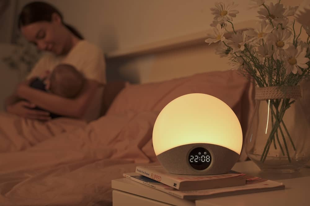 Momcozy Sunrise Sound Machine Wake-up Light