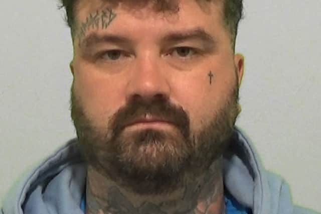 Dean Sinclair attacked his victim after she told him to “leave her alone”.