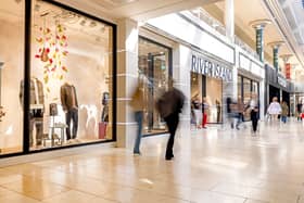 The Metrocentre's River Island store is undergoing major refurbishment work.