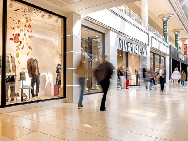 The Metrocentre's River Island store is undergoing major refurbishment work.