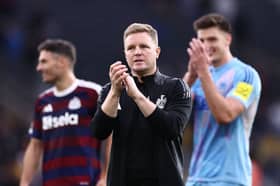 Newcastle United head coach Eddie Howe